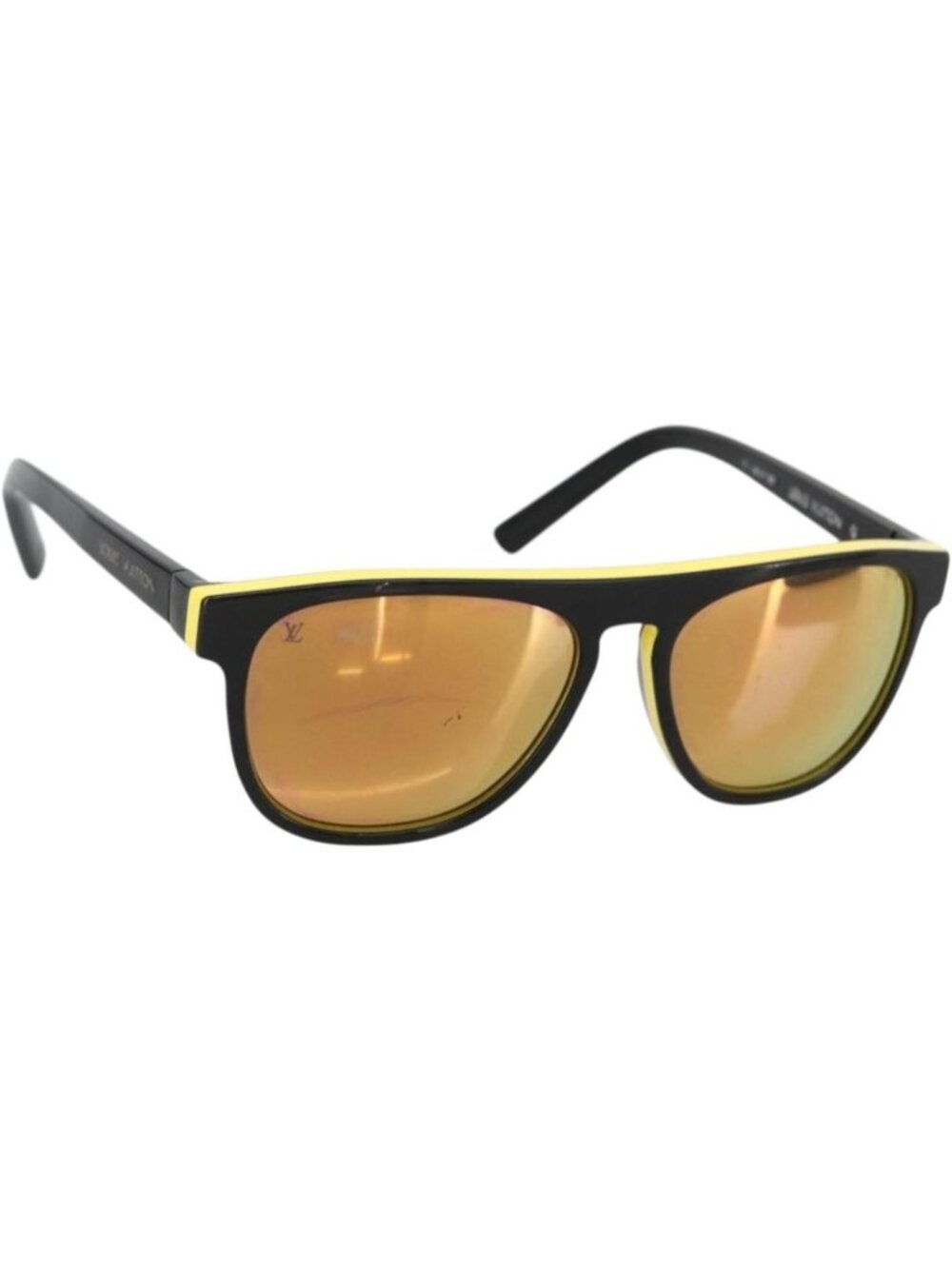 LOUIS VUITTON Sunglasses plastic Black Z0794E